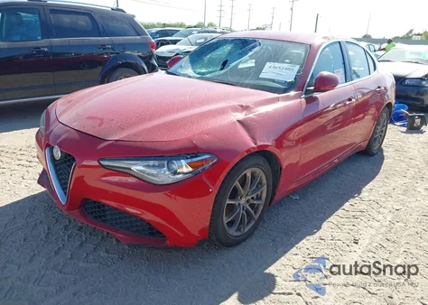 2020 Alfa Romeo Giulia Rwd из США, поврежденный, VIN ZARFAMAN6L7637968